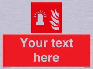 Custom Fire: Fire alarm flashing light